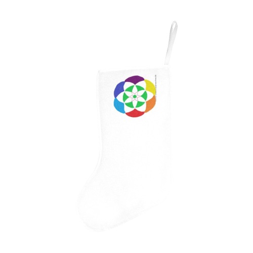 Flower of life Christmas Stocking (Without Folded Top)