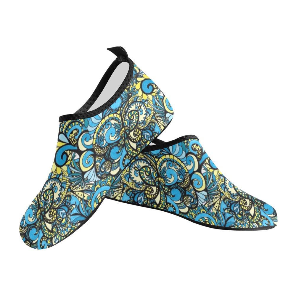 Seaside Rendezvous Women's Slip-On Water Shoes (Model 056)