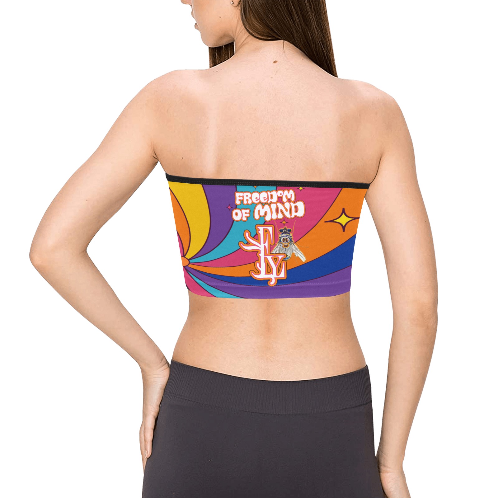 Freedom of the Mind Collectable Fly Women's Tie Bandeau Top (Model T66)