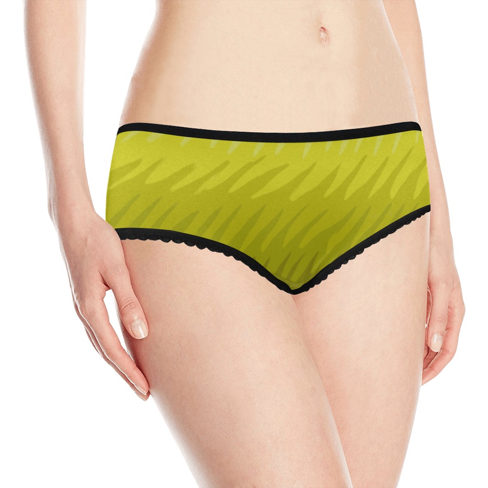 ylw wavespike Women's All Over Print Classic Briefs (Model L13)