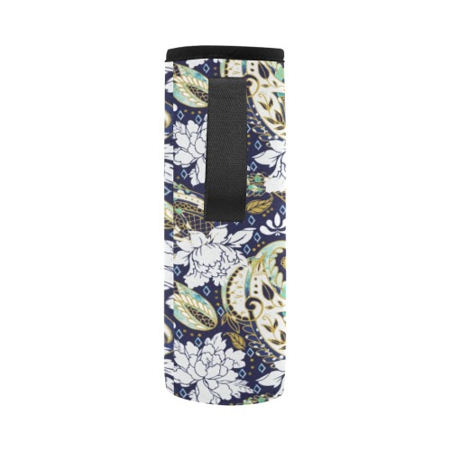 Paisley obsession-87 Neoprene Water Bottle Pouch/Large