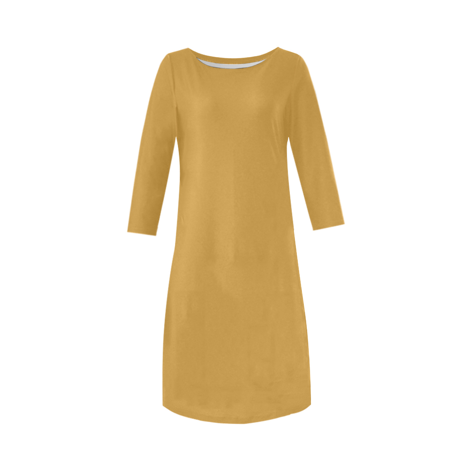 GOLDEN Rhea Loose Round Neck Dress(Model D22)