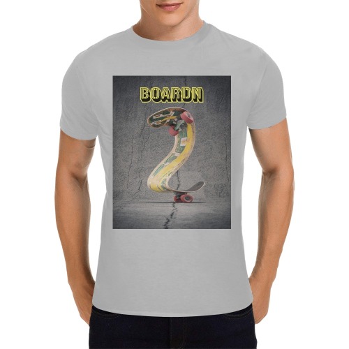 Board n Men's T-Shirt in USA Size (Front Printing Only)