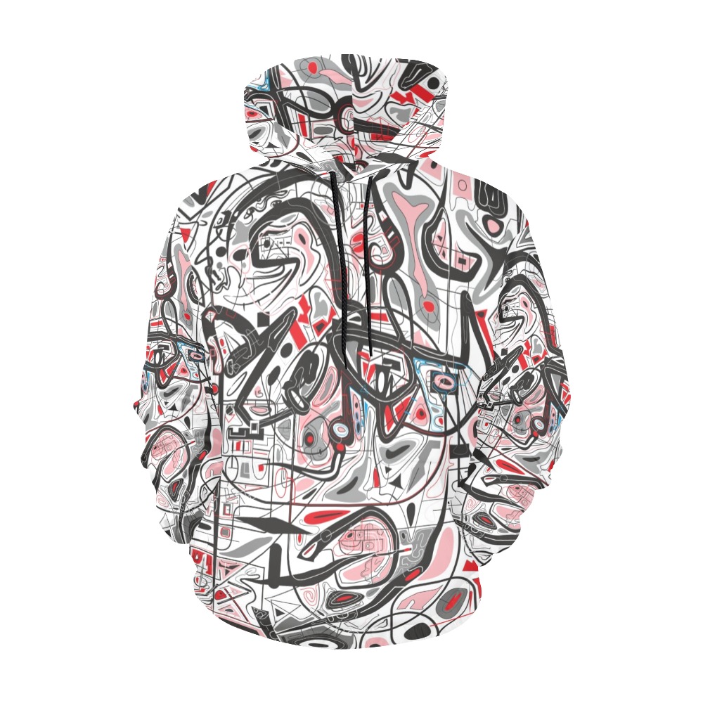 Model 2 All Over Print Hoodie for Women (USA Size) (Model H13)