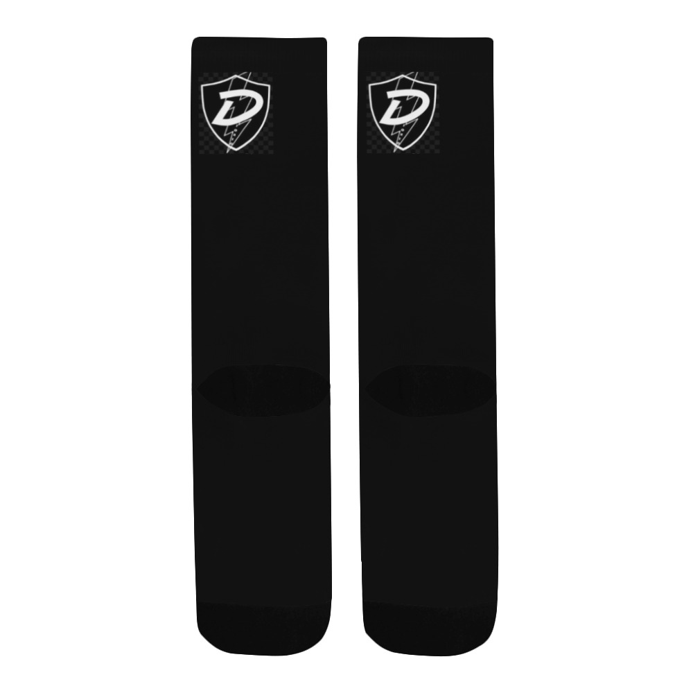 DIONIO Clothing - All-Black Socks Men's Custom Socks
