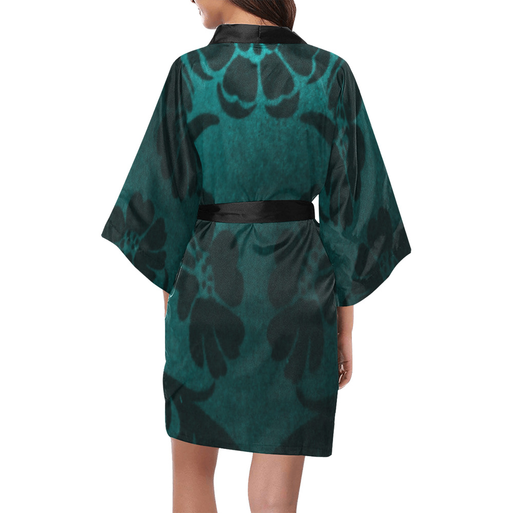 NOIR FLEURI Kimono Robe