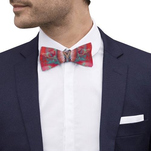 Nidhi Decembre 2014- pattern-5-1 neck front Custom Bow Tie
