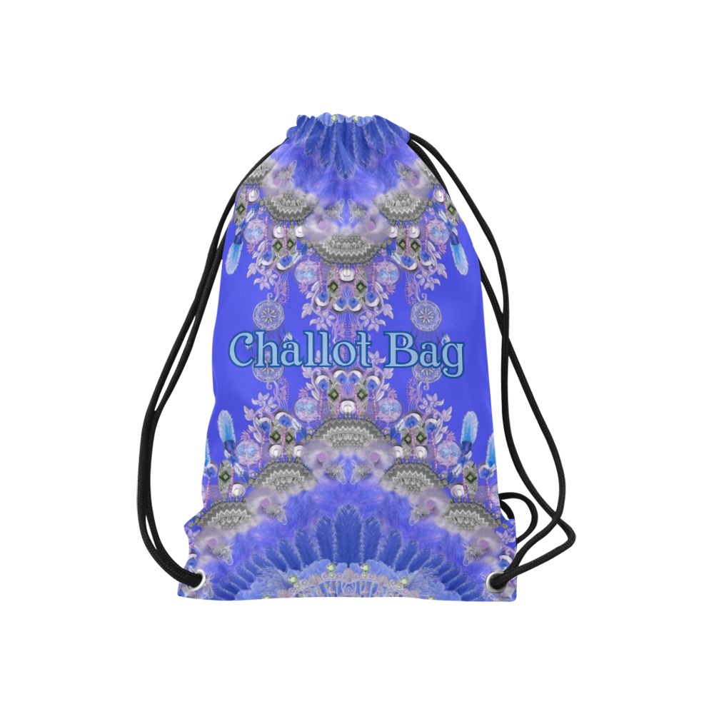 indian harmony-4 Small Drawstring Bag Model 1604 (Twin Sides) 11"(W) * 17.7"(H)