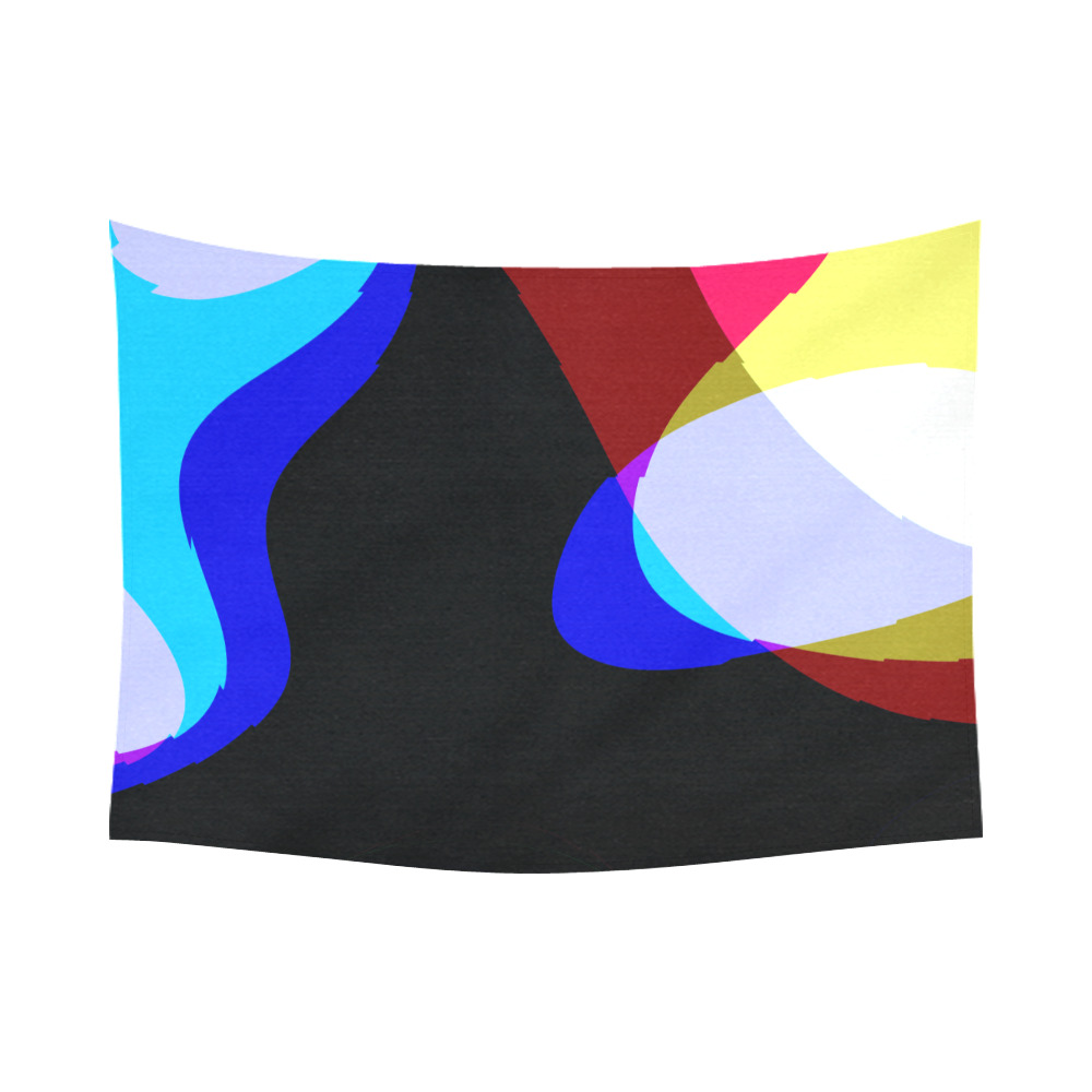 Abstract 2322 Cotton Linen Wall Tapestry 80"x 60"