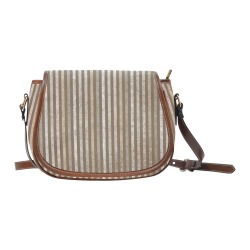 Chic & Trendy Papers_11 Saddle Bag/Large (Model 1649)