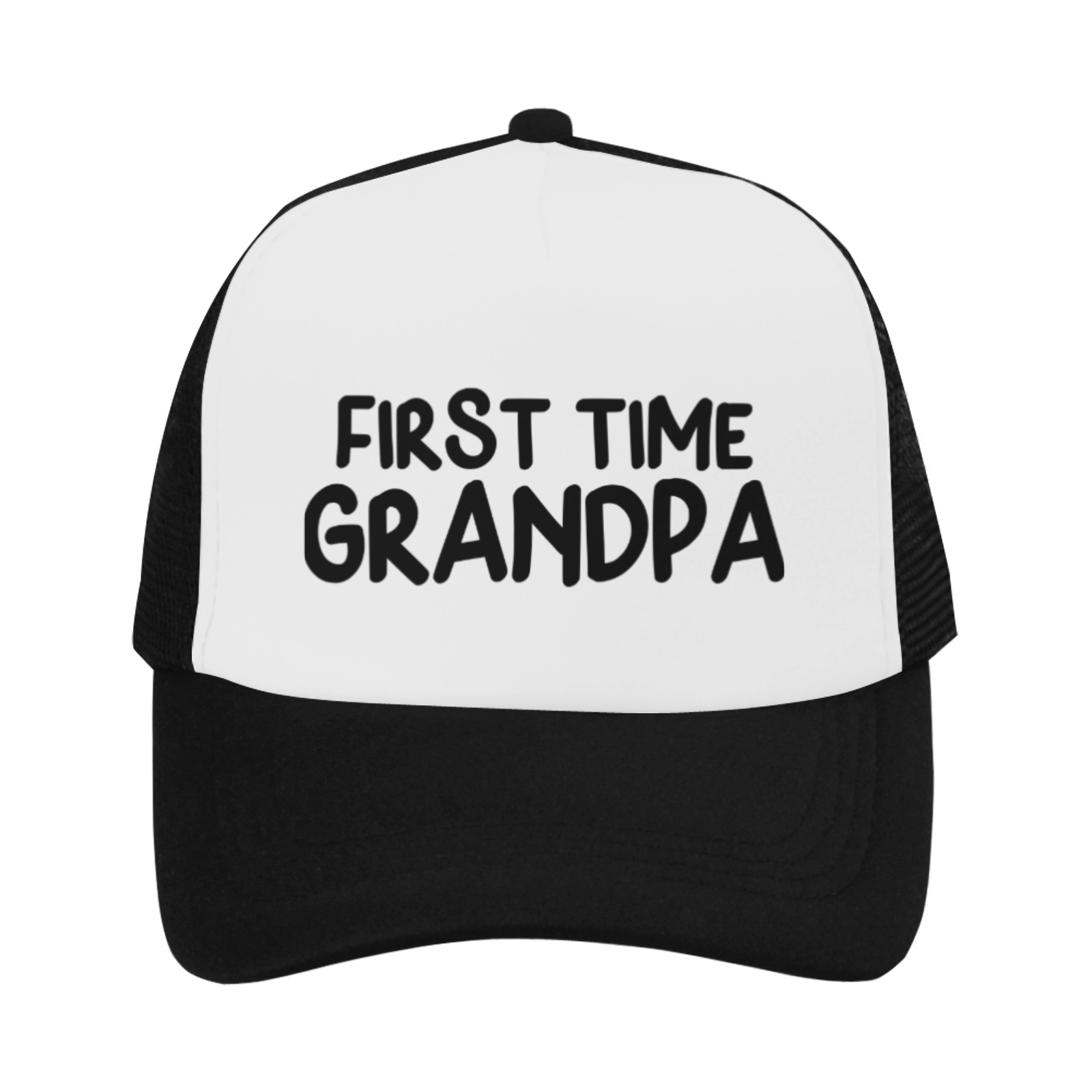 First Time Grandpa Trucker Hat