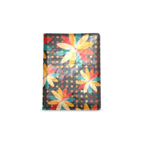 Flowers on Polka Dots Custom NoteBook B5