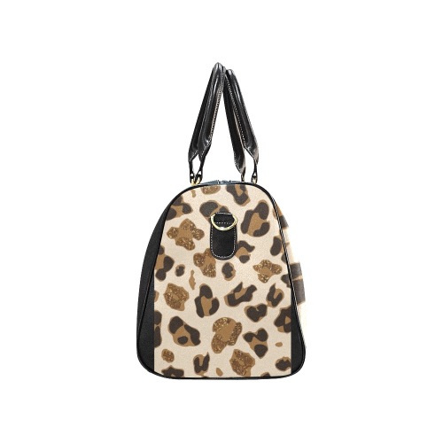 Leopard Print Bag New Waterproof Travel Bag/Small (Model 1639)