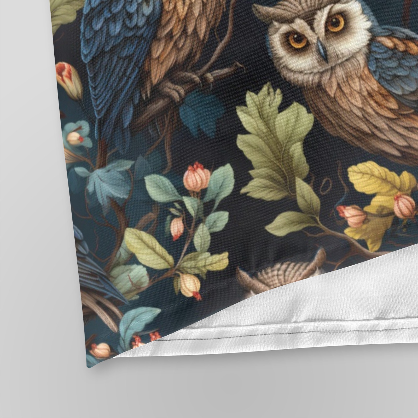 Treetop Owls Shower Curtain Shower Curtain 72" x 72"