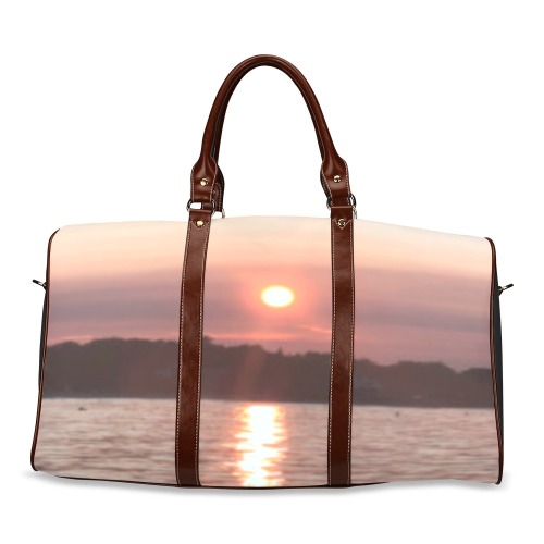 Glazed Sunset Collection Waterproof Travel Bag/Small (Model 1639)