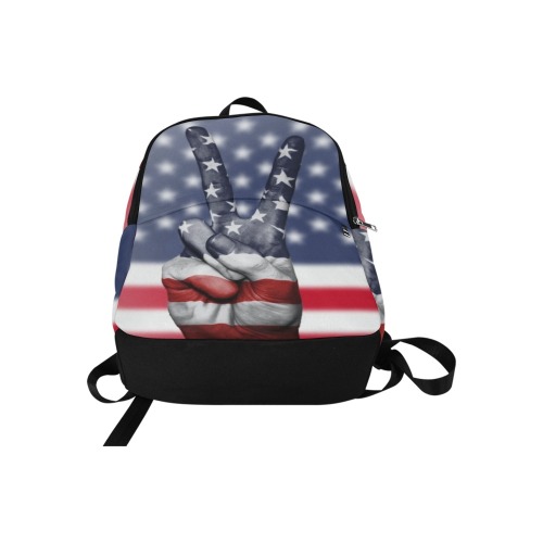 Peace Fabric Backpack for Adult (Model 1659)