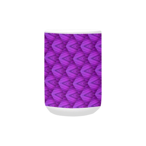Purple Abstract - Repper Custom Ceramic Mug (15OZ)