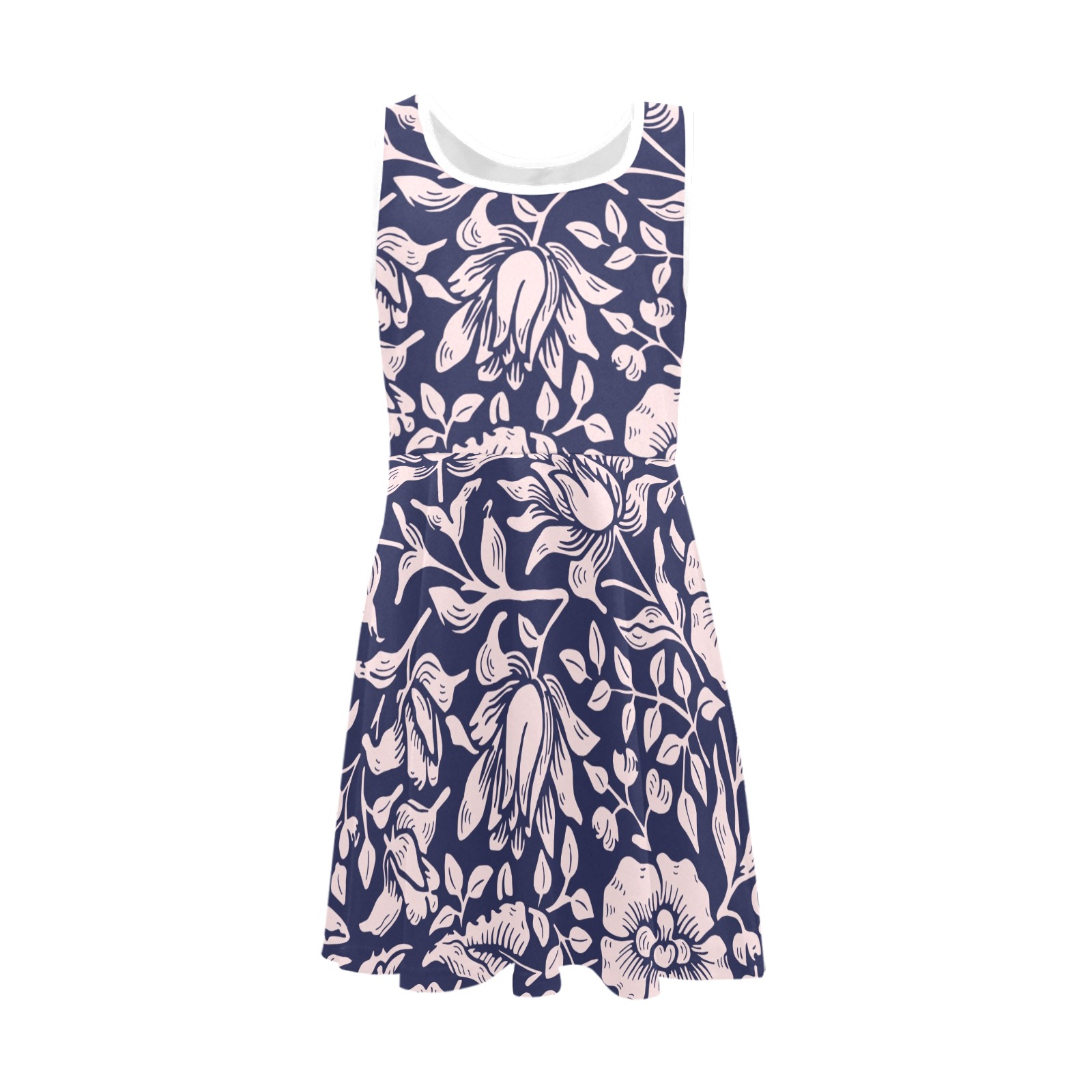 Dress Girls' Sleeveless Sundress (Model D56)
