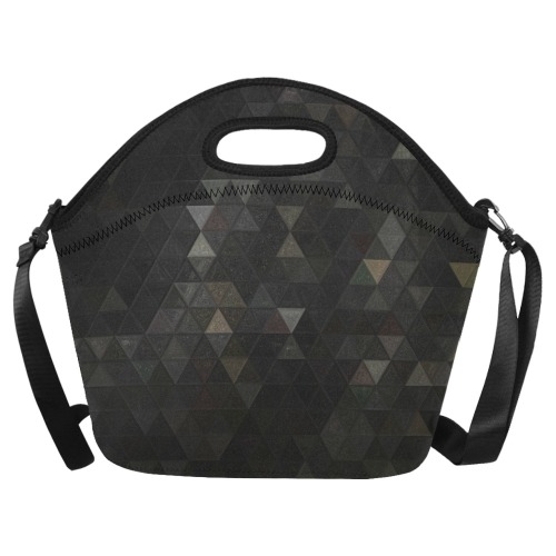 mosaic triangle 26 Neoprene Lunch Bag/Large (Model 1669)