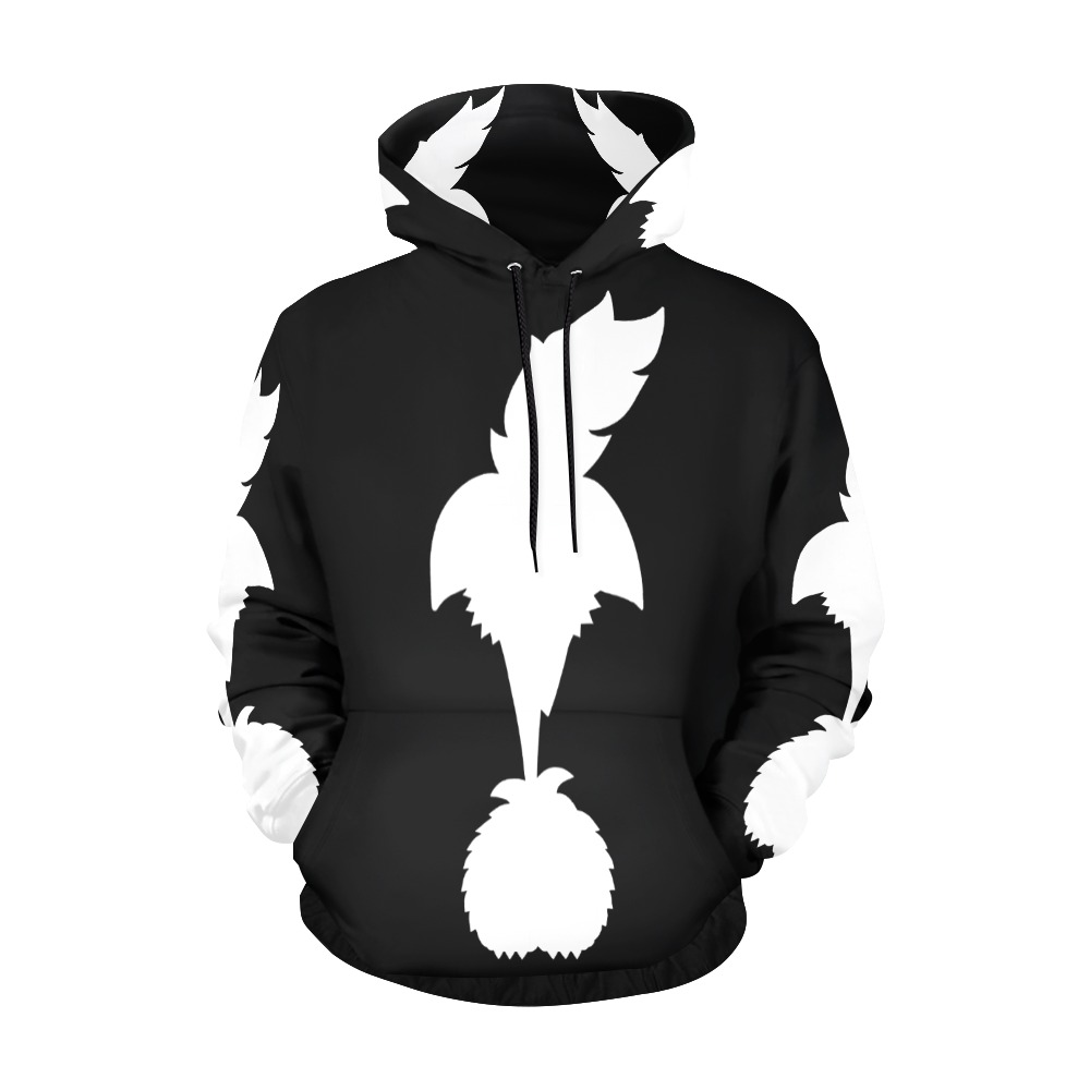 ITEM 35  _ HOODIE - JUNGLEBIRDY SILHOUETTE All Over Print Hoodie for Men (USA Size) (Model H13)