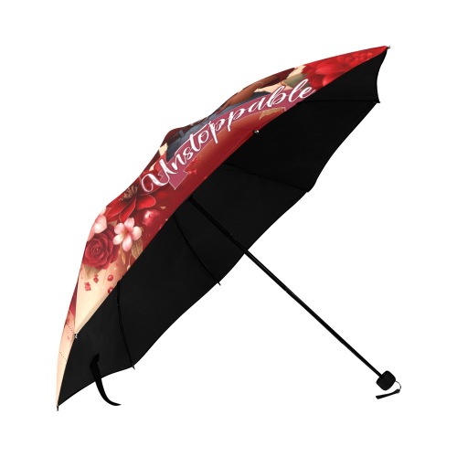 redfedorawomandesign umbrella Anti-UV Foldable Umbrella (U08)