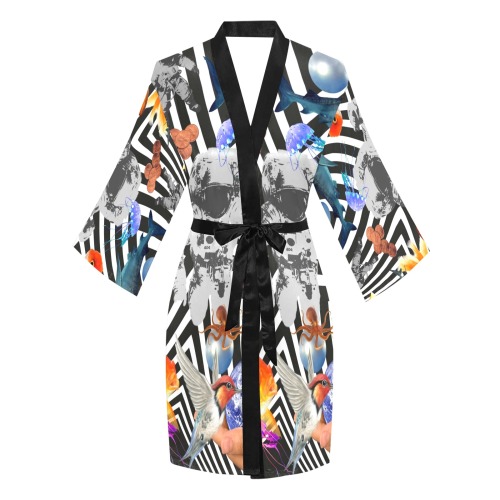 POINT OF ENTRY 2 Long Sleeve Kimono Robe