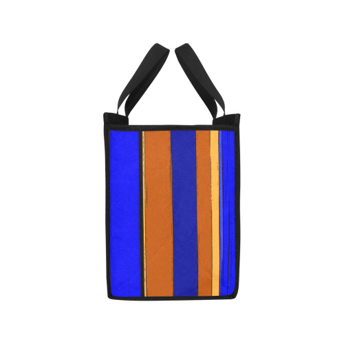 Abstract Blue And Orange 930 Picnic Tote Bag (Model 1717)