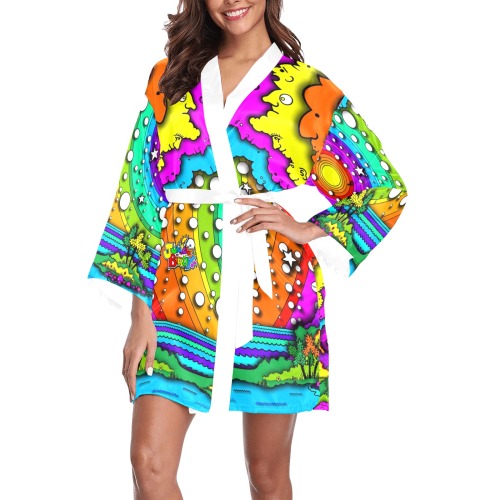 ITEM 18 _ TINY ISLAND - KOMONO Long Sleeve Kimono Robe
