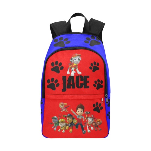 paws prints-02 Fabric Backpack for Adult (Model 1659)
