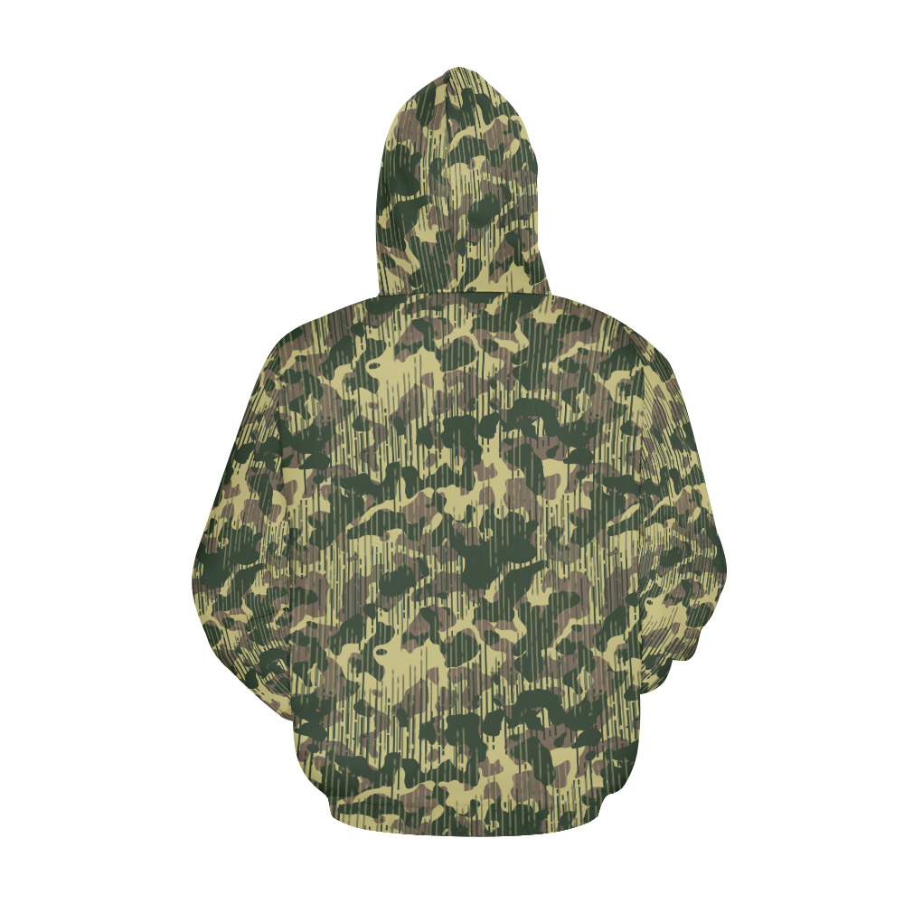 Basic Underground Modern Camouflage All Over Print Hoodie for Women (USA Size) (Model H13)