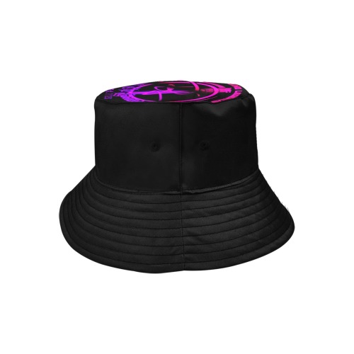 Whyte Bucket Black Unisex Summer Bucket Hat