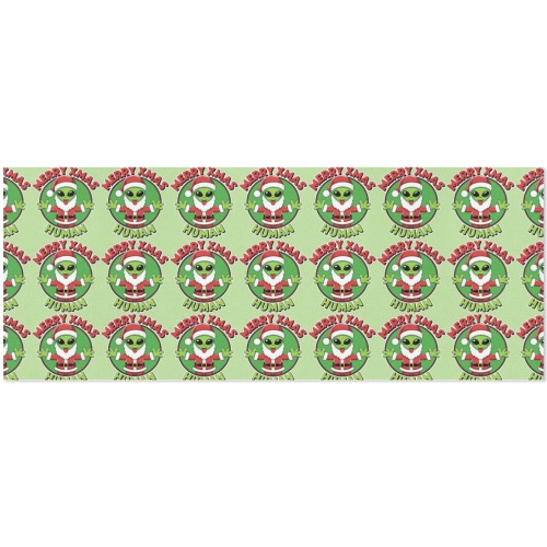 Merry Xmas Human Gift Wrapping Paper 58"x 23" (1 Roll)