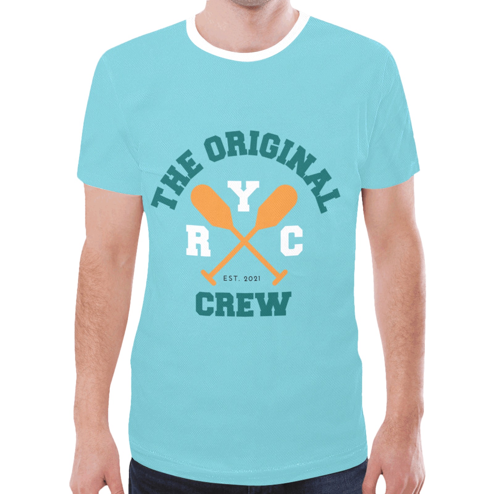 RYC New All Over Print T-shirt for Men (Model T45)