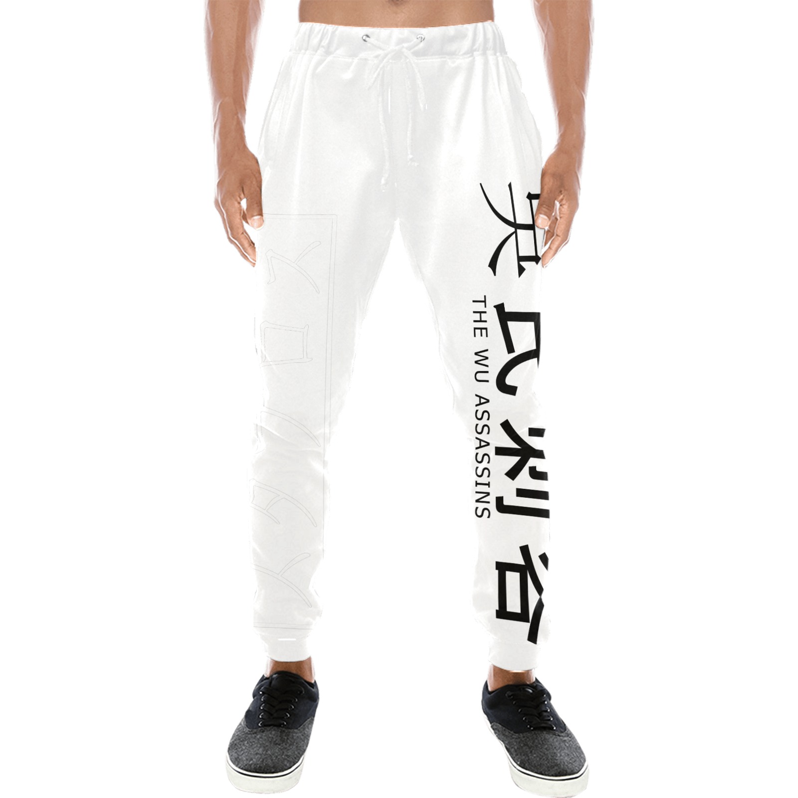 The Wu Assassins and Stavros Men's All Over Print Sweatpants (Model L11)