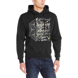 braking heart Men's Classic Hoodie (Model H17)