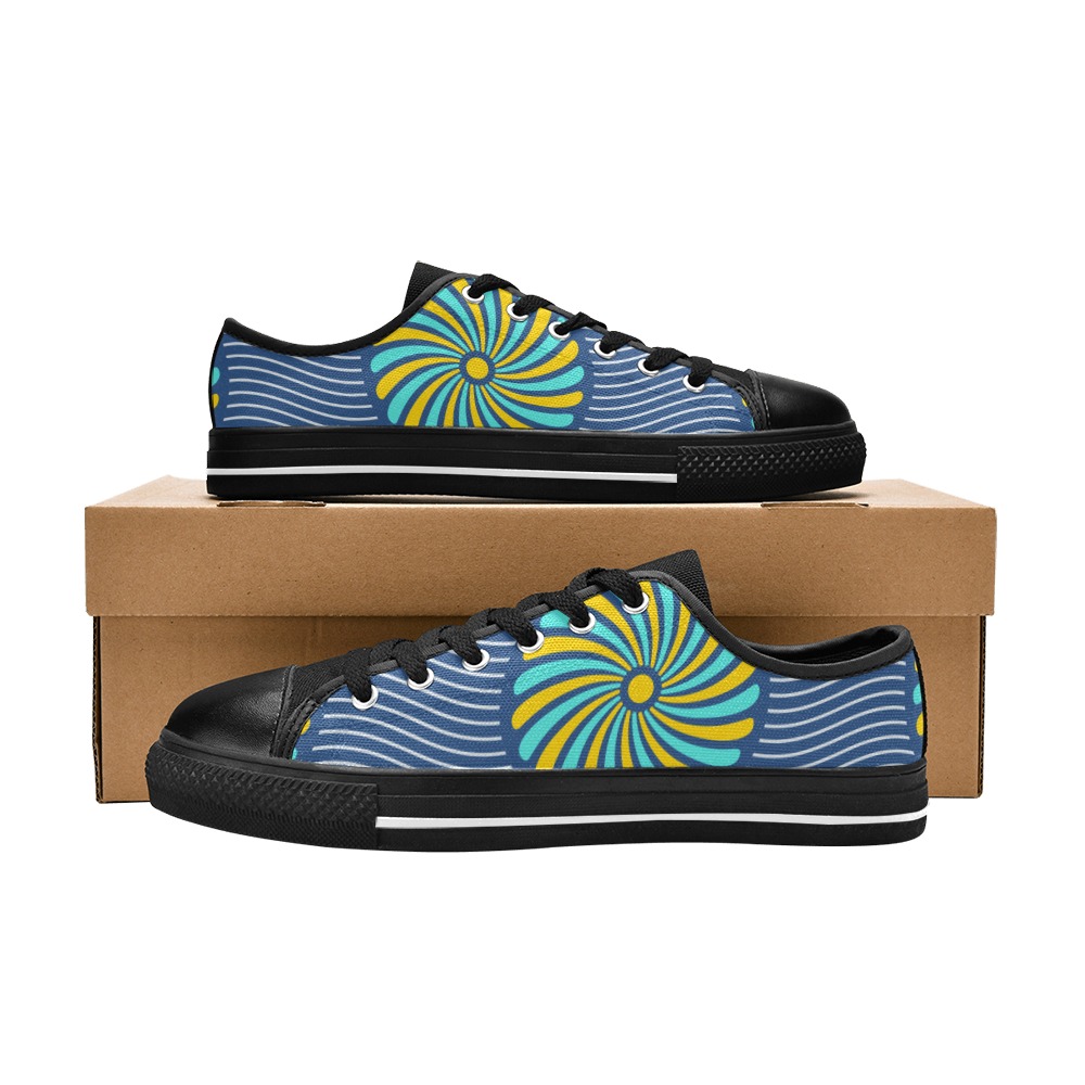 Water Women's Classic Canvas Shoes (Model 018)
