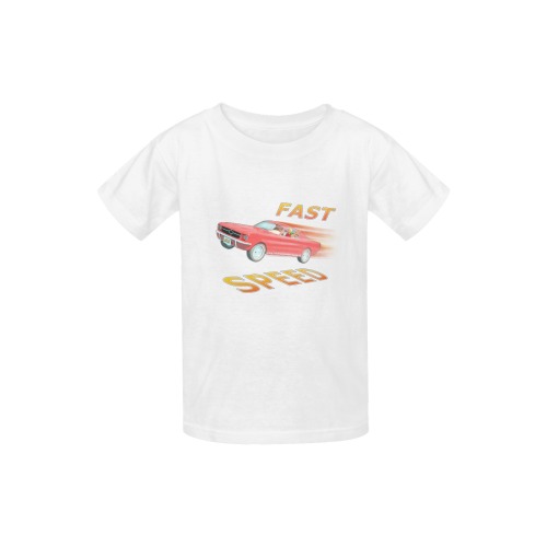 Fast and Speed 01 Kid's  Classic T-shirt (Model T22)