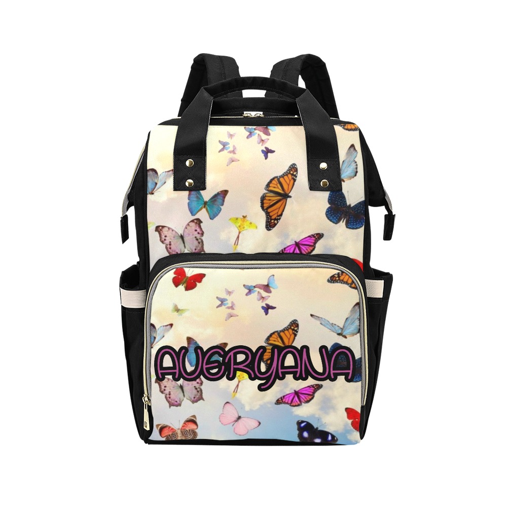 BUTTERFLY DIAPERBAG Multi-Function Diaper Backpack/Diaper Bag (Model 1688)