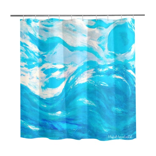 El Mar Collection Shower Curtain 69"x70"
