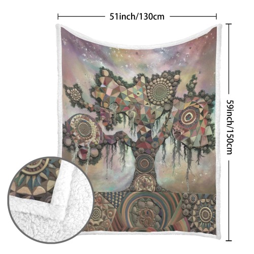 Tree of Life Sacred Geometry with Pastels