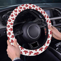 Cool Canada Steering Wheel Cover with Anti-Slip Insert