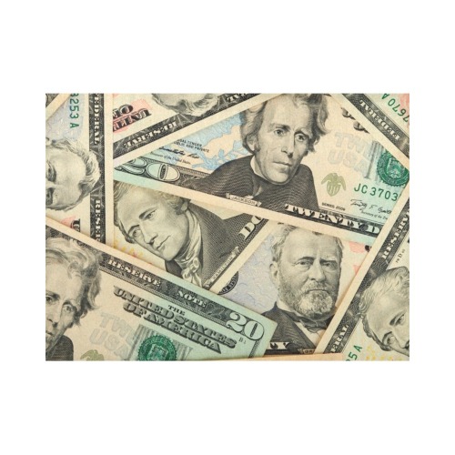 US PAPER CURRENCY Placemat 14’’ x 19’’