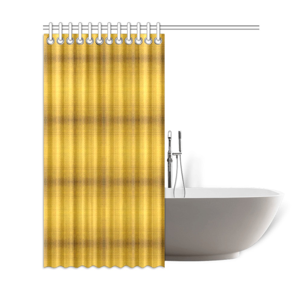 yellow squares Shower Curtain 69"x72"