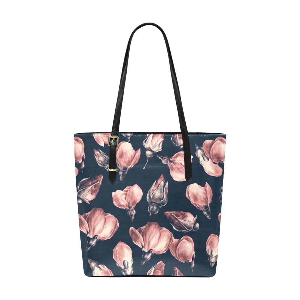 Tulips Euramerican Tote Bag/Small (Model 1655)