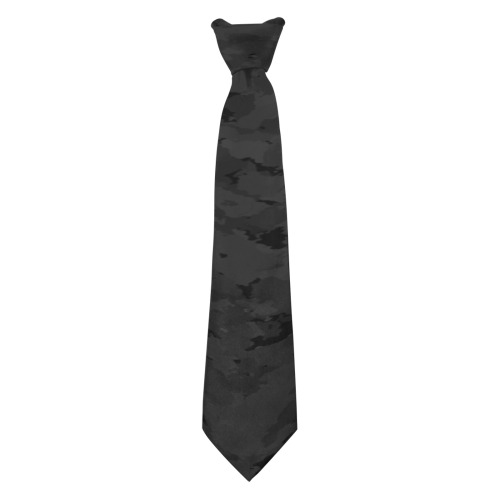 blk Custom Peekaboo Tie with Hidden Picture