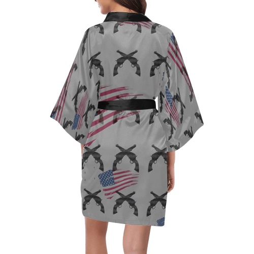 American Theme print 33A272CC-E0B9-4F3E-8D91-1D10085057D4 Kimono Robe