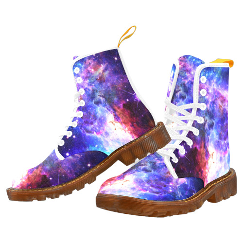 Mystical fantasy deep galaxy space - Interstellar cosmic dust Martin Boots For Women Model 1203H