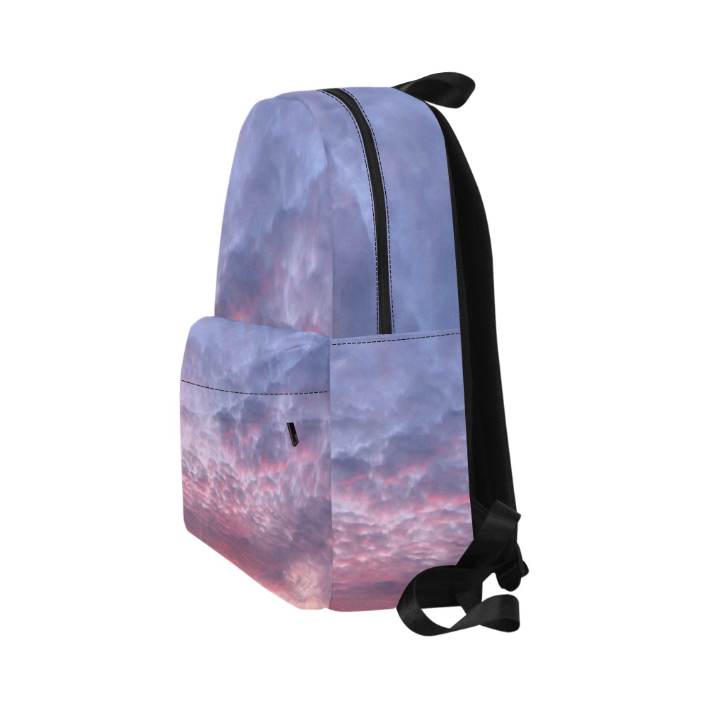 Morning Purple Sunrise Collection Unisex Classic Backpack (Model 1673)