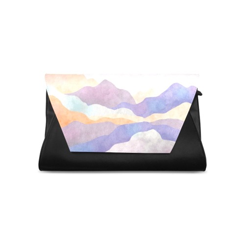 Modern landscape colorful mountains_23A Clutch Bag (Model 1630)