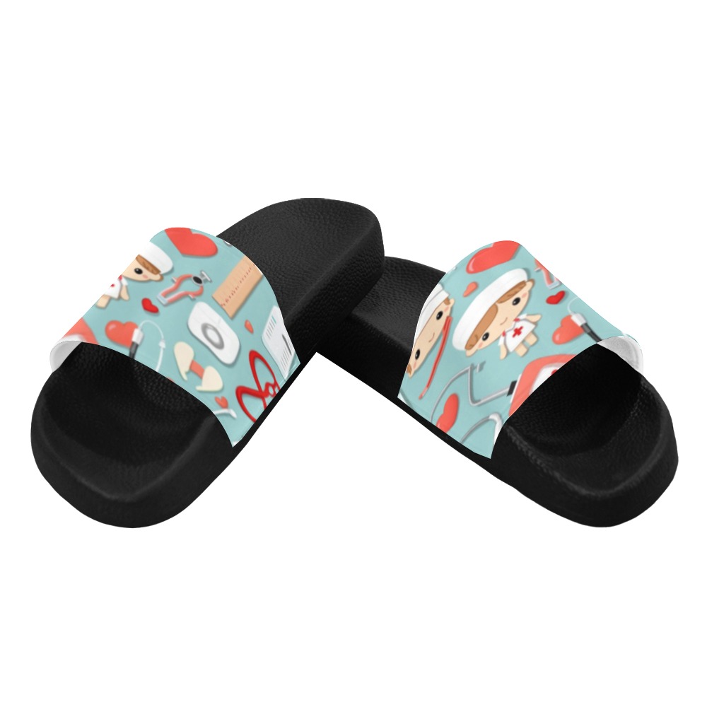 IMG_8732 Nurse Slides Women's Slide Sandals (Model 057)